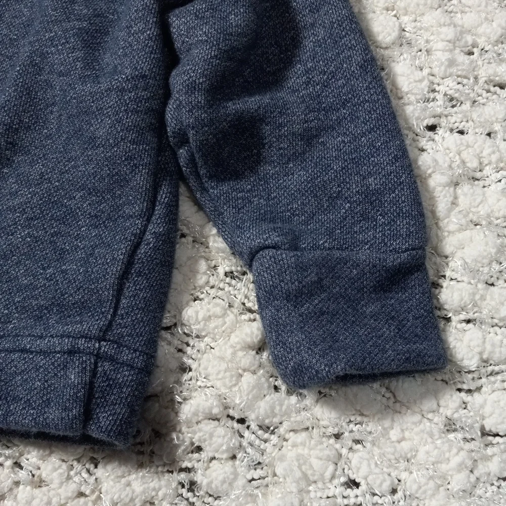 🔥Kids The Children's Place Navy Half-Zip Sweatshirt Size 9-12 M
